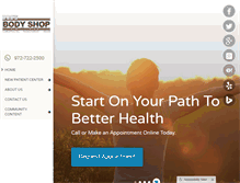 Tablet Screenshot of docsbodyshop.com